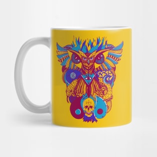 Triad Owl And Ageless Skull Mug